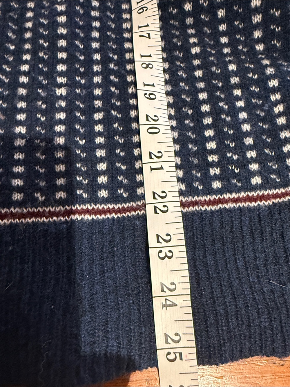 Band Of Outsiders Navy and White Horse Crewneck Sweater - Picture 5 of 6